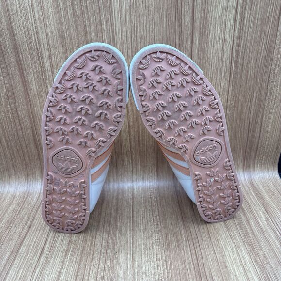 Adidas Originals Samoa AQ7912 White Pink Casual Shoes Women's Sneakers Size 9.5 - Picture 6 of 9